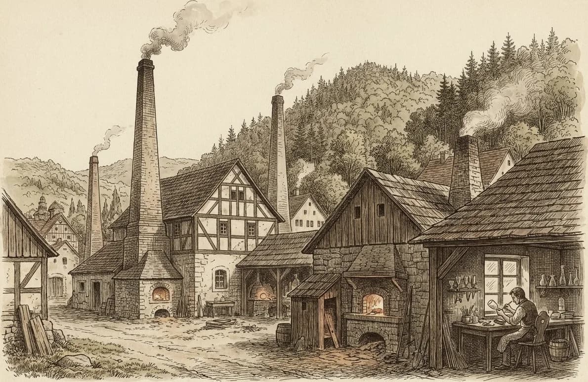 Sklářské město, Nový Bor