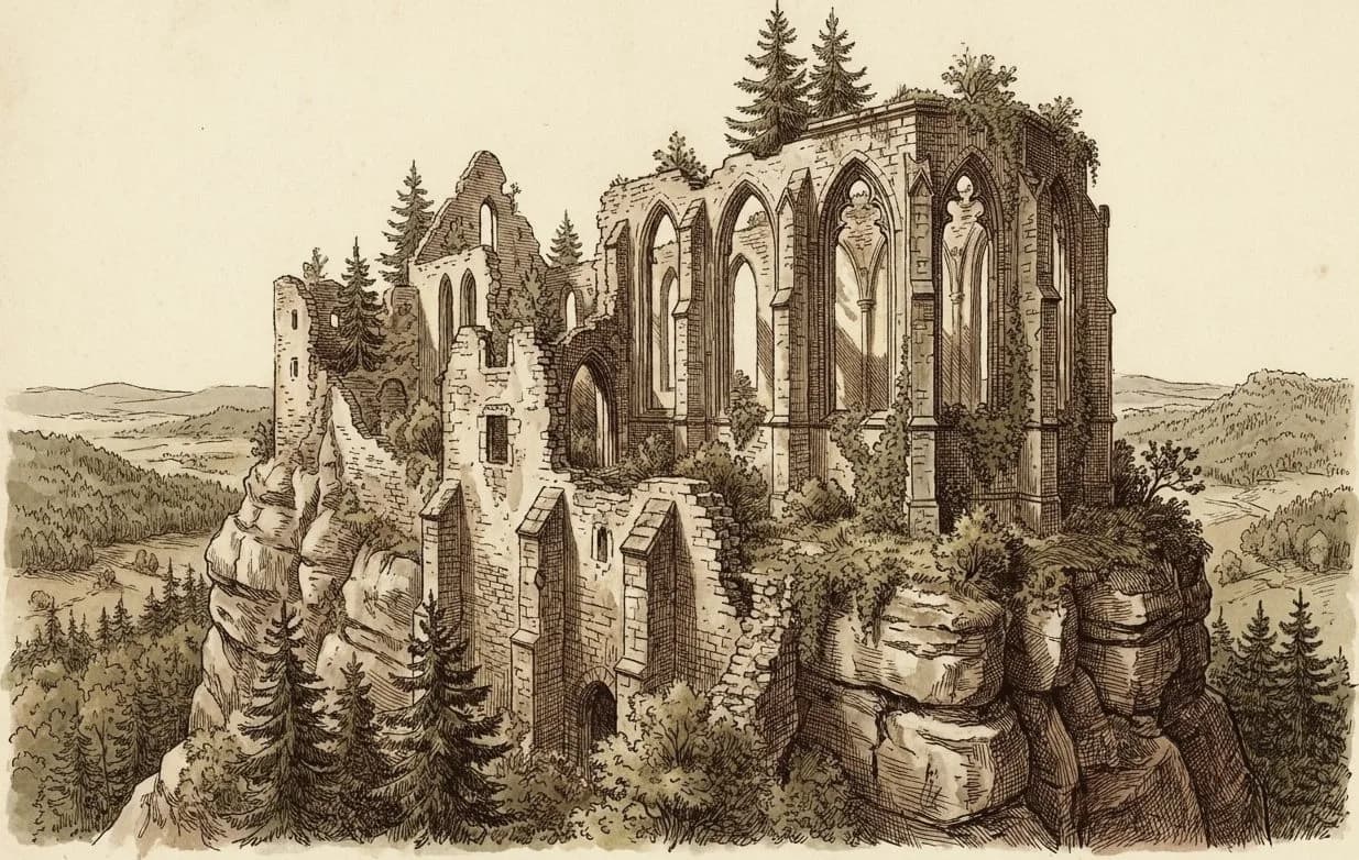 Hrad a klášter, Oybin